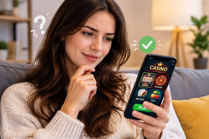 utileria y fondos sobre el tema de un casino