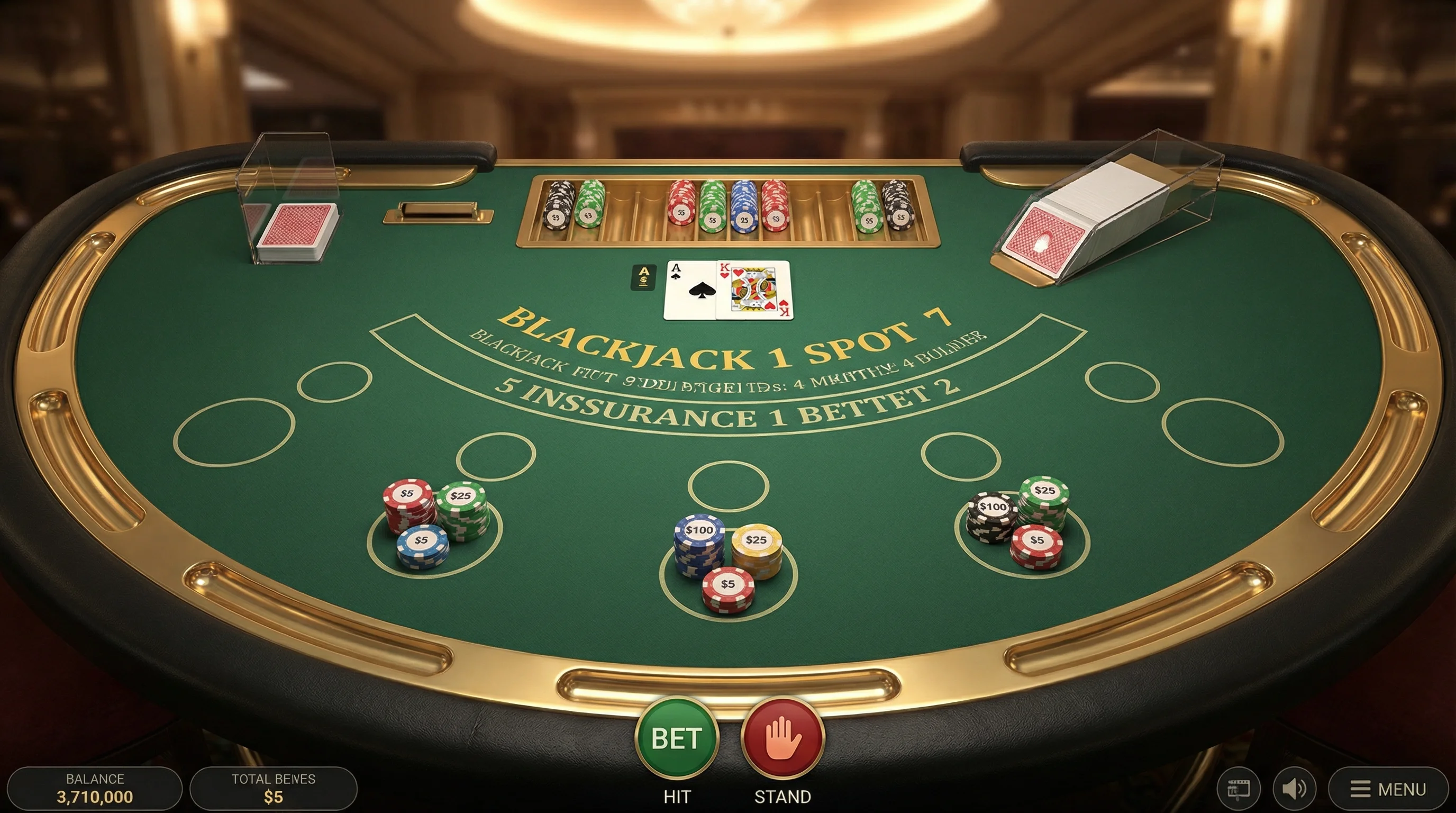 jefe de sala de maquinas en casino